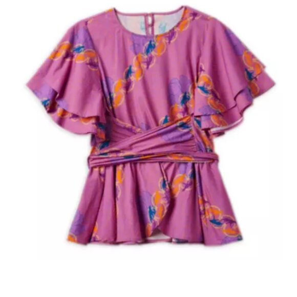 Marvel Tops - Black Panther: World Of Wakanda Woven Tunic Pink Top Women's Sz 3X Disney Marvel